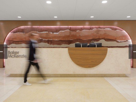 Balie met persoon Balie met persoon