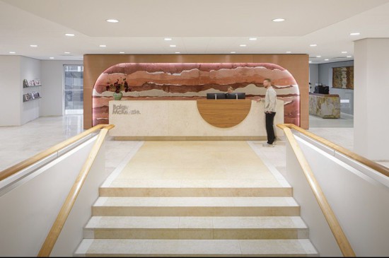 Trap en balie Trap en balie