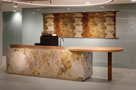 koffiecorner met wandtapijt koffiecorner met wandtapijt